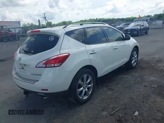 2014 Nissan Murano SV with VIN JN8AZ1MU6EW403471, listed as a IAAI auction lot 42202572 with 157,225 mi miles and . Bid and sale history available at carsss.com. Image 4.