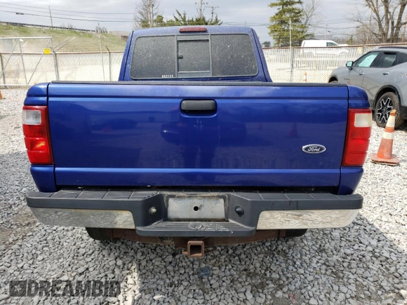 2005 Ford Ranger XLT z VIN 1FTZR45EX5PA03656, wystawiony jako Copart lot #53868545 z przebiegiem 181 970 mil mil oraz Czysty tytuł • Clean title. Historia ofert i sprzedaży dostępna na DreamBid. Obrazek 6.