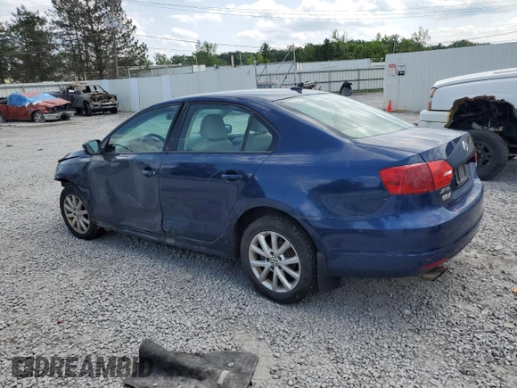 2012 Volkswagen Jetta SE with VIN 3VWDP7AJXCM392741, listed as a Copart auction lot 61436215 with 169,452 mi miles and Salvage title. Bid and sale history available at DreamBid. Image 2.