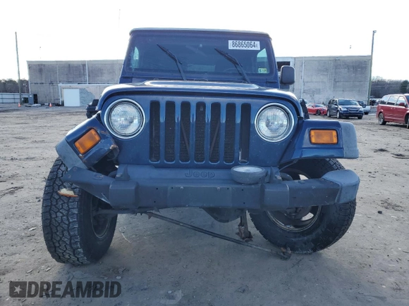 2005 Jeep Wrangler Rubicon with VIN 1J4FA69S85P308699, listed as a Copart auction lot 86865064 with 162,102 mi miles and Clean Title. Bid and sale history available at carsss.com. Image 5.