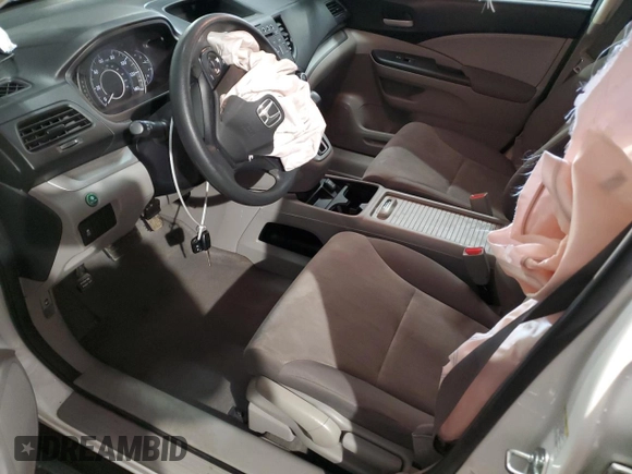 2013 Honda CR-V LX with VIN 5J6RM4H37DL046537, listed as a Copart auction lot 45942795 with 101,016 mi miles and Salvage Title. Bid and sale history available at DreamBid. Image 7.