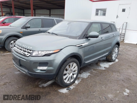 2015 Land Rover Range Rover Evoque Prestige with VIN SALVV2BG9FH024488, listed as a IAAI auction lot 41754265 with 87,714 mi miles and . Bid and sale history available at DreamBid. Image 6.