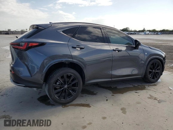 2022 Lexus NX 350 F Sport z VIN 2T2KGCEZ6NC014328, wystawiony jako Copart lot #50515895 z przebiegiem Nie podano mil oraz Czysty tytuł • Clean title. Historia ofert i sprzedaży dostępna na DreamBid. Obrazek 3.