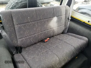 2001 Jeep Wrangler SE with VIN 1J4FA29P21P317171, listed as a Copart auction lot 73362444 with 150,382 mi miles and Salvage Title. Bid and sale history available at carsss.com. Image 10.