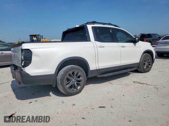 2021 Honda Ridgeline Sport with VIN 5FPYK3F13MB002628, listed as a Copart auction lot 59180075 with 79,454 mi miles and Salvage title. Bid and sale history available at DreamBid. Image 3.