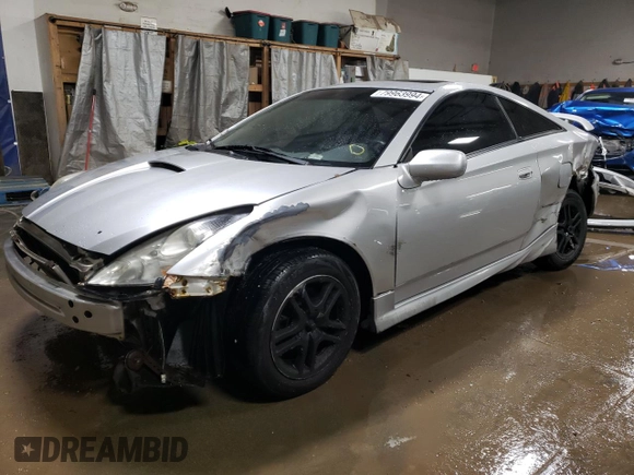 2002 Toyota Celica GT with VIN JTDDR32T720128528, listed as a Copart auction lot 79963994 with 79,901 mi miles and Salvage Title. Bid and sale history available at carsss.com. Image 1.