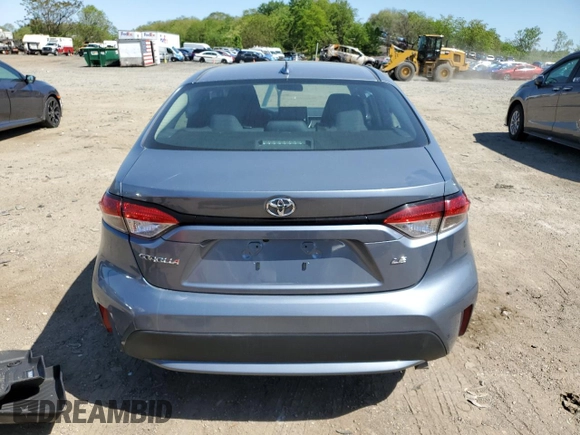 2021 Toyota Corolla LE with VIN 5YFEPMAE0MP261630, listed as a Copart auction lot 54869355 with 65,642 mi miles and Salvage Title. Bid and sale history available at DreamBid. Image 6.