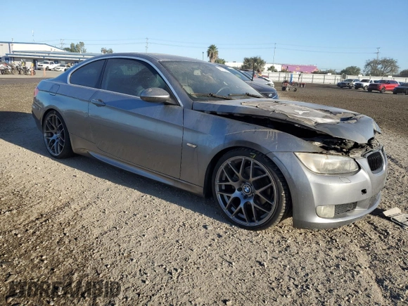 2007 BMW 3 Series 328i with VIN WBAWV13527PK48127, listed as a Copart auction lot 79733484 with Not provided miles and Salvage title. Bid and sale history available at DreamBid. Image 4.