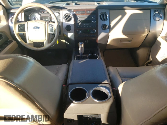 2012 Ford Expedition EL King Ranch with VIN 1FMJK1H57CEF49086, listed as a Copart auction lot 76992584 with Not Provided miles and Salvage Title. Bid and sale history available at carsss.com. Image 8.