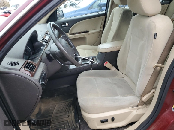 2008 Ford Taurus SEL with VIN 1FAHP24W48G124354, listed as a Copart auction lot 80499924 with 0 mi miles and Salvage Title. Bid and sale history available at carsss.com. Image 7.
