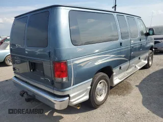 2014 Ford Econoline Cargo Commercial with VIN 1FTNE1EL7EDA55965, listed as a Copart auction lot 75649024 with Not Provided miles and Salvage Title. Bid and sale history available at carsss.com. Image 3.