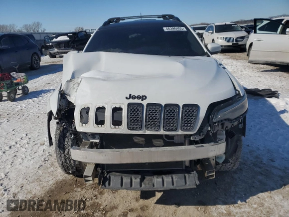 2020 Jeep Cherokee Altitude with VIN 1C4PJMLX9LD511845, listed as a Copart auction lot 46396405 with 122,338 mi miles and Salvage Title. Bid and sale history available at DreamBid. Image 5.