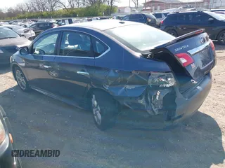 2015 Nissan Sentra SR with VIN 3N1AB7AP0FY353620, listed as a IAAI auction lot 41877838 with 106,757 mi miles and . Bid and sale history available at DreamBid. Image 3.