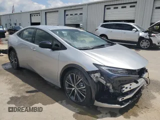 2024 Toyota Prius LE with VIN JTDACAAUXR3042240, listed as a Copart auction lot 55953875 with 1,410 mi miles and Salvage title. Bid and sale history available at DreamBid. Image 4.