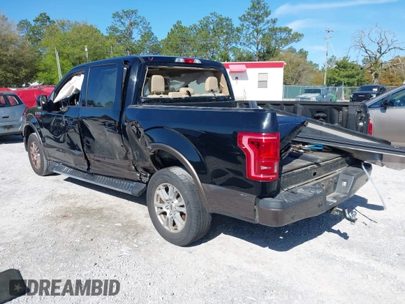 2016 Ford F-150 XL with VIN 1FTEW1CP1GFB75139, listed as a IAAI auction lot 41889594 with 157,059 mi miles and . Bid and sale history available at DreamBid. Image 3.