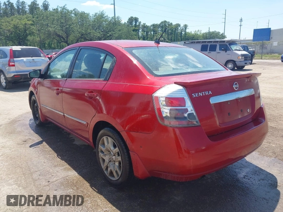 2012 Nissan Sentra SR with VIN 3N1AB6AP7CL679076, listed as a IAAI auction lot 41972054 with 167,235 mi miles and . Bid and sale history available at DreamBid. Image 3.