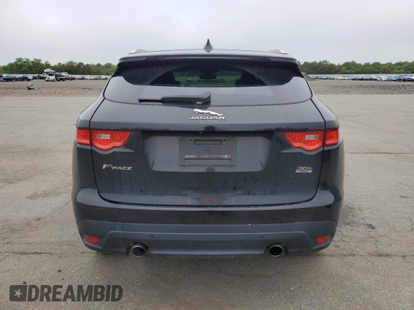 2019 Jaguar F-Pace 30t Portfolio z VIN SADCN2GX7KA365936, wystawiony jako Copart lot #58727155 z przebiegiem 71 697 mil mil oraz Szkoda całkowita • Salvage title. Historia ofert i sprzedaży dostępna na DreamBid. Obrazek 6.