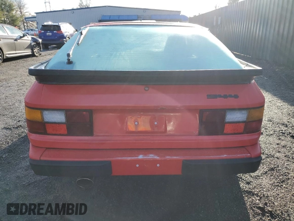 1984 Porsche 944 с VIN WP0AA0946EN459969, выставлен на аукционе Copart как лот 85252584 с пробегом Не указан миль и Списание • Salvage title. История ставок и продаж доступна на DreamBid. Изображение 6.