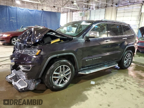 2018 Jeep Grand Cherokee Sterling Edition with VIN 1C4RJFBG0JC400464, listed as a Copart auction lot 48332654 with 0 mi miles and Salvage Title. Bid and sale history available at carsss.com. Image 1.