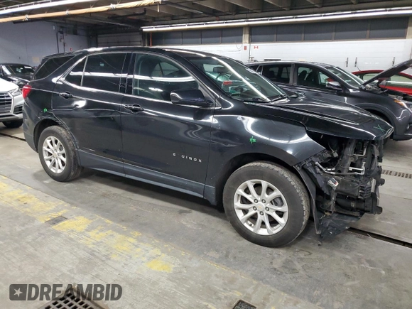 2018 Chevrolet Equinox LT z VIN 2GNAXSEV9J6245136, wystawiony jako Copart lot #55026665 z przebiegiem 129 498 mil mil oraz Szkoda całkowita • Salvage title. Historia ofert i sprzedaży dostępna na DreamBid. Obrazek 4.