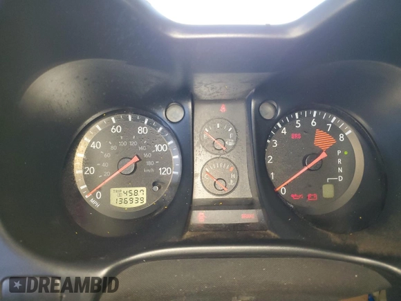 2003 Mitsubishi Outlander LS with VIN JA4LX31G43U021849, listed as a Copart auction lot 76746454 with 136,939 mi miles and Salvage Title. Bid and sale history available at carsss.com. Image 9.