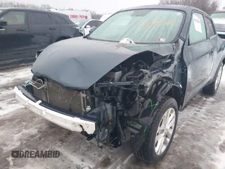 2014 Nissan Juke S with VIN JN8AF5MVXET358075, listed as a IAAI auction lot 41555484 with 122,862 mi miles. Bid and sale history available at carsss.com. Image 6.