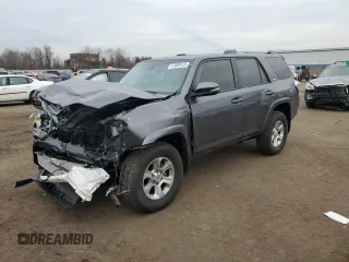 2023 Toyota 4Runner SR5 Premium with VIN JTEFU5JR3P5285830, listed as a Copart auction lot 47689125 with 9,784 mi miles and Salvage title. Bid and sale history available at DreamBid. Image 1.