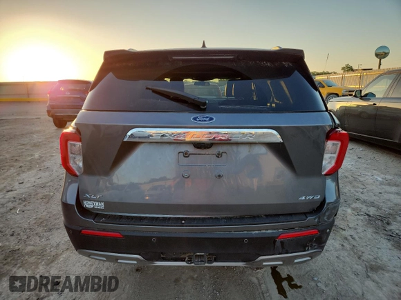 2022 Ford Explorer XLT с VIN 1FMSK8DH1NGA19278, выставлен на аукционе Copart как лот 61807345 с пробегом 67 659 миль миль и Списание • Salvage title. История ставок и продаж доступна на DreamBid. Изображение 6.