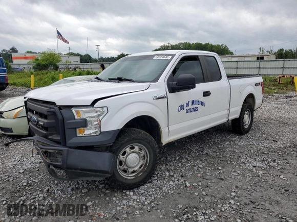 2017 Ford F-150 XL z VIN 1FTFX1EFXHKC26040, wystawiony jako Copart lot #55594585 z przebiegiem 76 490 mil mil oraz Szkoda całkowita • Salvage title. Historia ofert i sprzedaży dostępna na DreamBid. Obrazek 1.