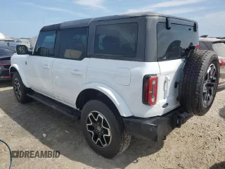 2024 Ford Bronco Outer Banks with VIN 1FMEE8BP9RLA03325, listed as a Copart auction lot 73739814 with Not Provided miles and Non Repairable. Bid and sale history available at DreamBid. Image 2.