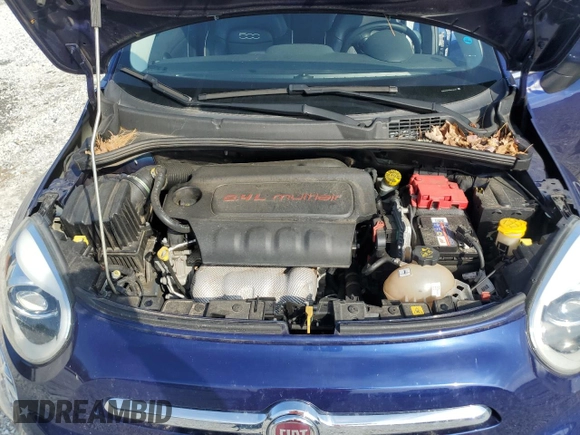 2018 FIAT 500X Lounge with VIN ZFBCFXDBXJP716061, listed as a Copart auction lot 44302775 with 68,128 mi miles and Salvage title. Bid and sale history available at DreamBid. Image 13.