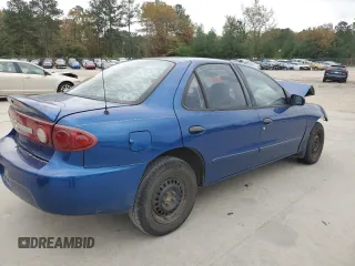 2003 Chevrolet Cavalier with VIN 1G1JC54F637248846, listed as a Copart auction lot 81728564 with Not Provided miles and Salvage Title. Bid and sale history available at DreamBid. Image 3.