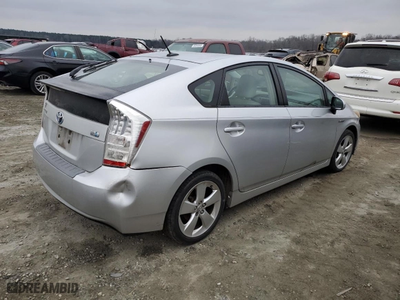 2010 Toyota Prius II with VIN JTDKN3DU9A0012366, listed as a Copart auction lot 45471135 with 205,418 mi miles and Salvage Title. Bid and sale history available at carsss.com. Image 3.