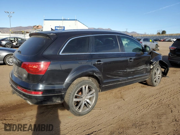 2010 Audi Q7 Premium Plus with VIN WA1LMAFE4AD000677, listed as a Copart auction lot 49079035 with 144,637 mi miles and Non repairable. Bid and sale history available at DreamBid. Image 3.