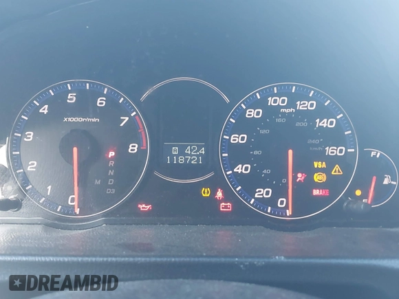 2008 Acura TSX with VIN JH4CL96898C005079, listed as a IAAI auction lot 41275704 with 118,721 mi miles and . Bid and sale history available at DreamBid. Image 16.