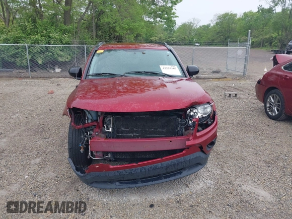 2017 Jeep Compass Sport SE с VIN 1C4NJCBA9HD148078, выставлен на аукционе IAAI как лот 42233187 с пробегом 115 953 миль миль и . История ставок и продаж доступна на DreamBid. Изображение 13.