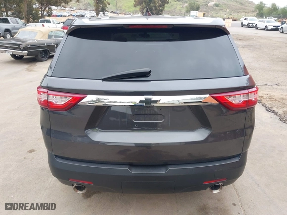 2018 Chevrolet Traverse LS with VIN 1GNERFKW3JJ280581, listed as a IAAI auction lot 41881686 with 70,684 mi miles. Bid and sale history available at carsss.com. Image 16.