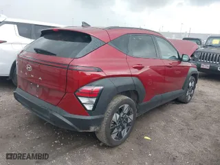 2024 Hyundai Kona SEL with VIN KM8HB3AB2RU122617, listed as a IAAI auction lot 41912888 with 34,897 mi miles. Bid and sale history available at carsss.com. Image 4.