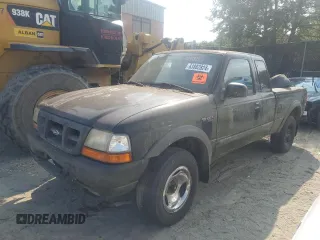 1998 Ford Ranger XL with VIN 1FTZR15X3WTA23658, listed as a Copart auction lot 63882824 with 227,406 mi miles and Non Repairable. Bid and sale history available at carsss.com. Image 1.