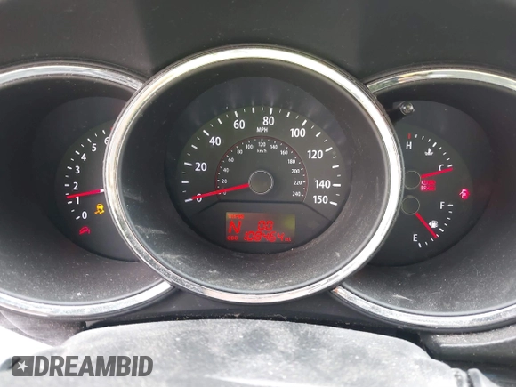 2012 Kia Sorento LX with VIN 5XYKT3A62CG281690, listed as a IAAI auction lot 41766386 with 108,464 mi miles. Bid and sale history available at carsss.com. Image 7.