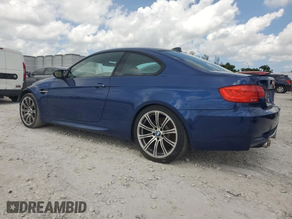 2011 BMW M3 with VIN WBSKG9C58BE646241, listed as a Copart auction lot 61779425 with 182,404 mi miles and Salvage title. Bid and sale history available at DreamBid. Image 2.