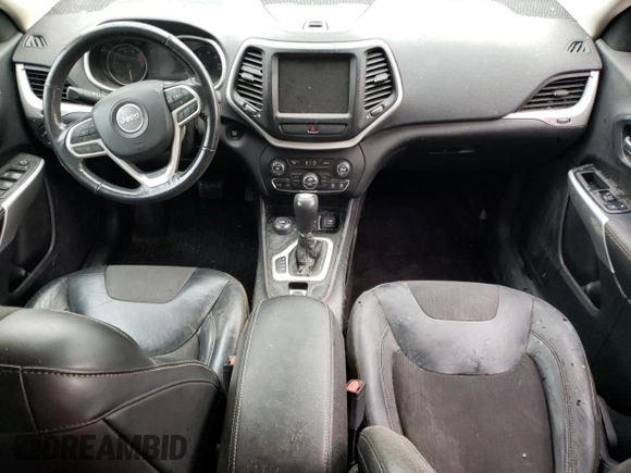 2018 Jeep Cherokee Latitude Plus with VIN 1C4PJMLX2JD505432, listed as a Copart auction lot 84936204 with 102,287 mi miles and Salvage title. Bid and sale history available at DreamBid. Image 8.