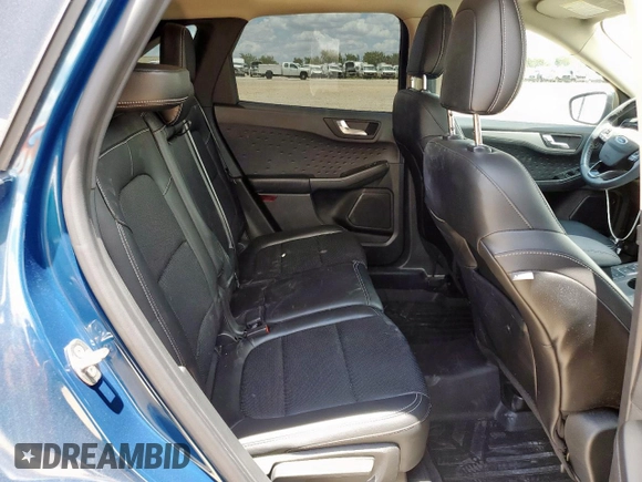 2020 Ford Escape SEL with VIN 1FMCU0H61LUA31969, listed as a Copart auction lot 62408675 with 53,220 mi miles and Salvage title. Bid and sale history available at DreamBid. Image 11.