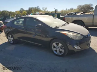 2013 Hyundai Elantra Limited PZEV with VIN 5NPDH4AE3DH351571, listed as a Copart auction lot 45668105 with 105,358 mi miles and Non Repairable. Bid and sale history available at carsss.com. Image 4.