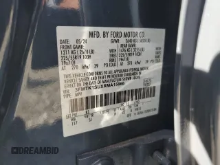 2024 Ford Mustang Mach-E Select with VIN 3FMTK1SUXRMA15866, listed as a Copart auction lot 47238815 with 4,647 mi miles and Salvage title. Bid and sale history available at DreamBid. Image 14.
