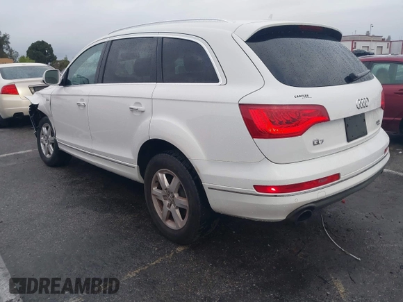 2015 Audi Q7 Premium with VIN WA1CGAFE5FD023450, listed as a IAAI auction lot 41759897 with 89,512 mi miles and . Bid and sale history available at DreamBid. Image 3.
