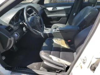 2011 Mercedes-Benz C 300 Sport with VIN WDDGF8BB4BR152474, listed as a Copart auction lot 55086685 with 192,748 mi miles and Salvage title. Bid and sale history available at DreamBid. Image 7.