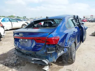 2021 Kia Forte GT-Line with VIN 3KPF34AD2ME401914, listed as a IAAI auction lot 42160350 with 80,486 mi miles and . Bid and sale history available at DreamBid. Image 4.