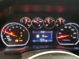 2020 Chevrolet Silverado 1500 LTZ with VIN 3GCUYGED2LG326090, listed as a Copart auction lot 47846505 with 63,277 mi miles and Salvage Title. Bid and sale history available at DreamBid. Image 9.