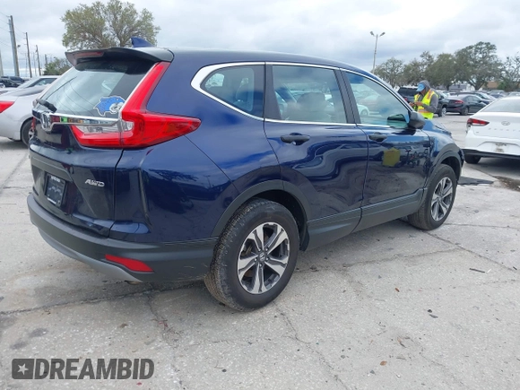 2017 Honda CR-V LX with VIN 2HKRW6H32HH224845, listed as a IAAI auction lot 41634528 with 125,771 mi miles. Bid and sale history available at carsss.com. Image 4.